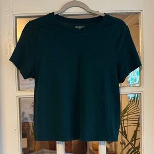 Old Navy Women's Deep Teal Short Sleeve Tee